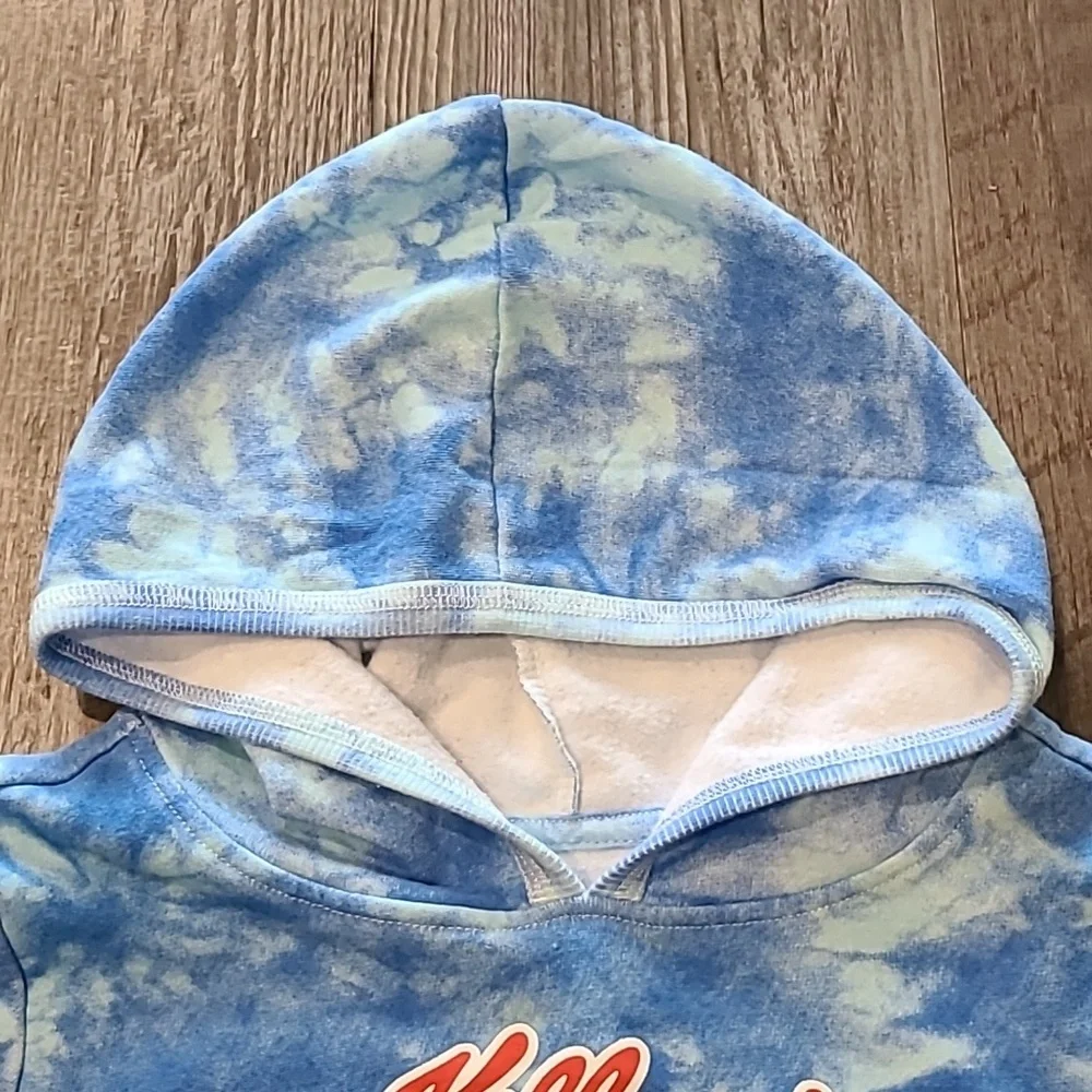 Justice Frosted Flakes, Tony the Tiger, Tie Dye Hoodie Size Medium